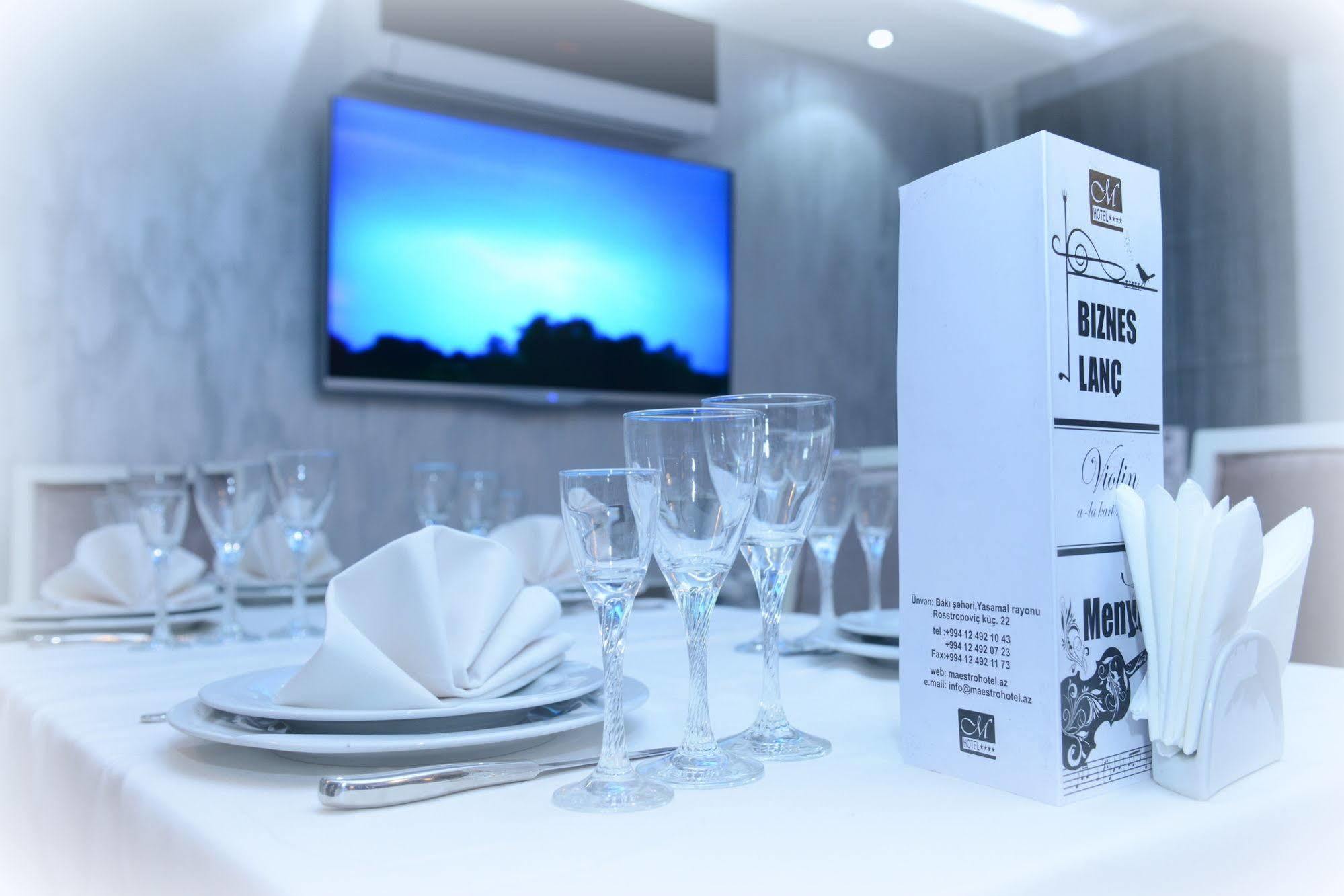 Maestro Hotel Baku Eksteriør billede